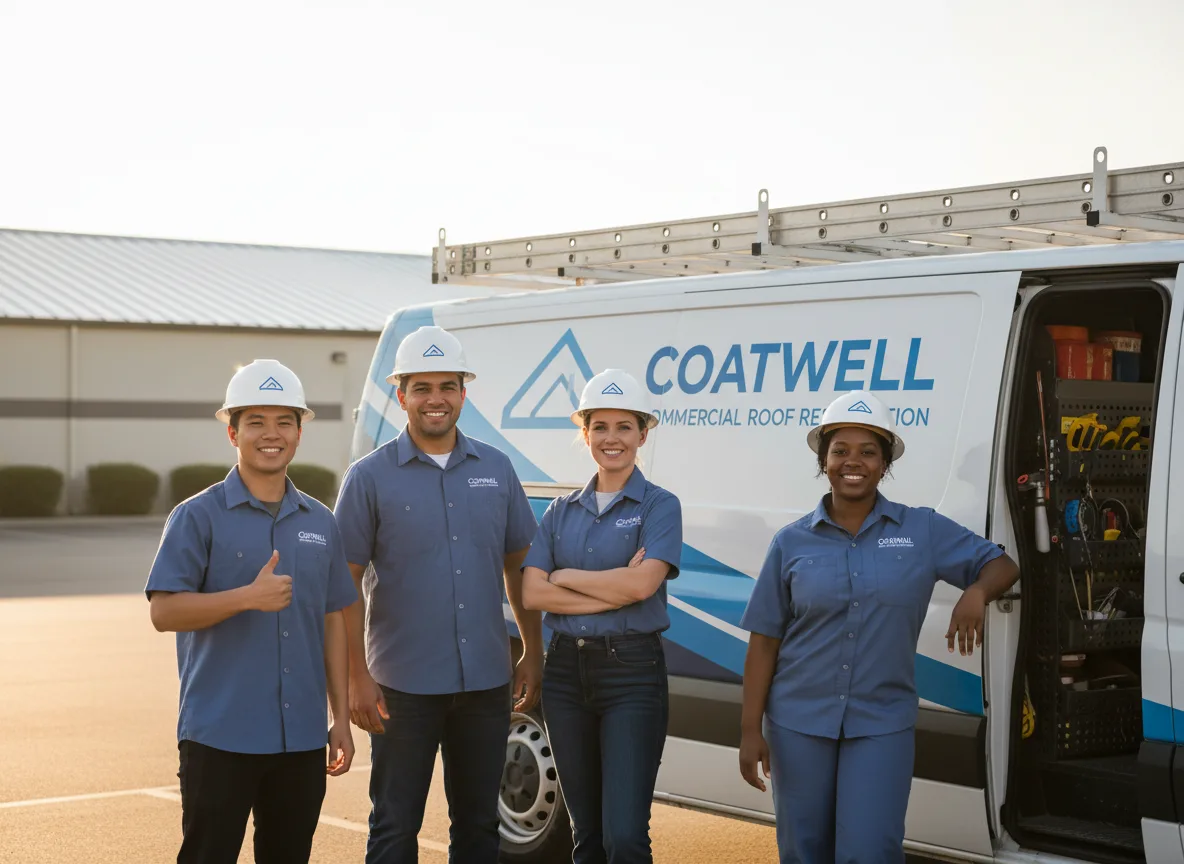 Commercial roof coating company in West End, NC